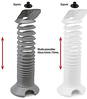 PASACABLES GUS PLASTICO ABS 