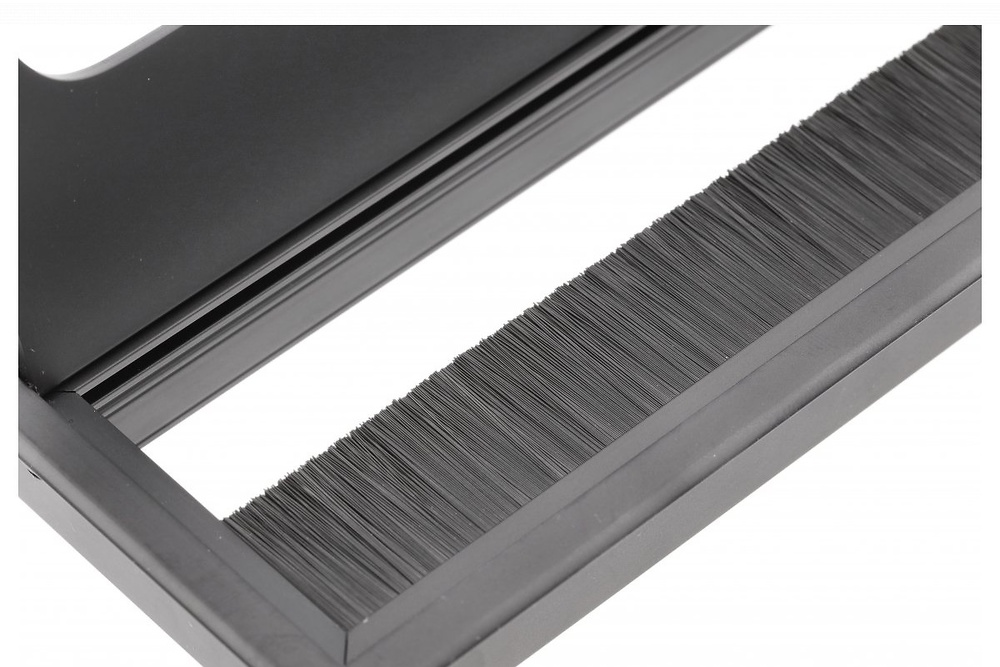 PASACABLES MERIDA ALUMINIO NEGRO 24 MM 80X80MM 24 MM 80X100MM NEGRO 24 MM 80X160MM NEGRO 24 MM 80X280MM NEGRO 24 MM 80X500MM NEGRO 