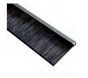 PASACABLES NTS ALUMINIO DESPIECE NEGRO 1800MM POLIPELO 