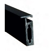 PASACABLES NTS ALUMINIO DESPIECE NEGRO 1800X19MM PERFIL 