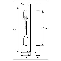 PASADOR 700 DOUBLE NIQUELADO 