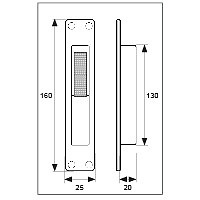 PASADOR 700 STRONG NIQUELADO 