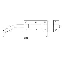 PASADOR SEGURIDAD PS06 BICROMATADO BICROMATADO 2,5 70 200 ACERO 5 