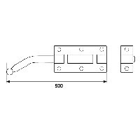 PASADOR SEGURIDAD PS06 BICROMATADO BICROMATADO 2,5 70 500 ACERO 5 