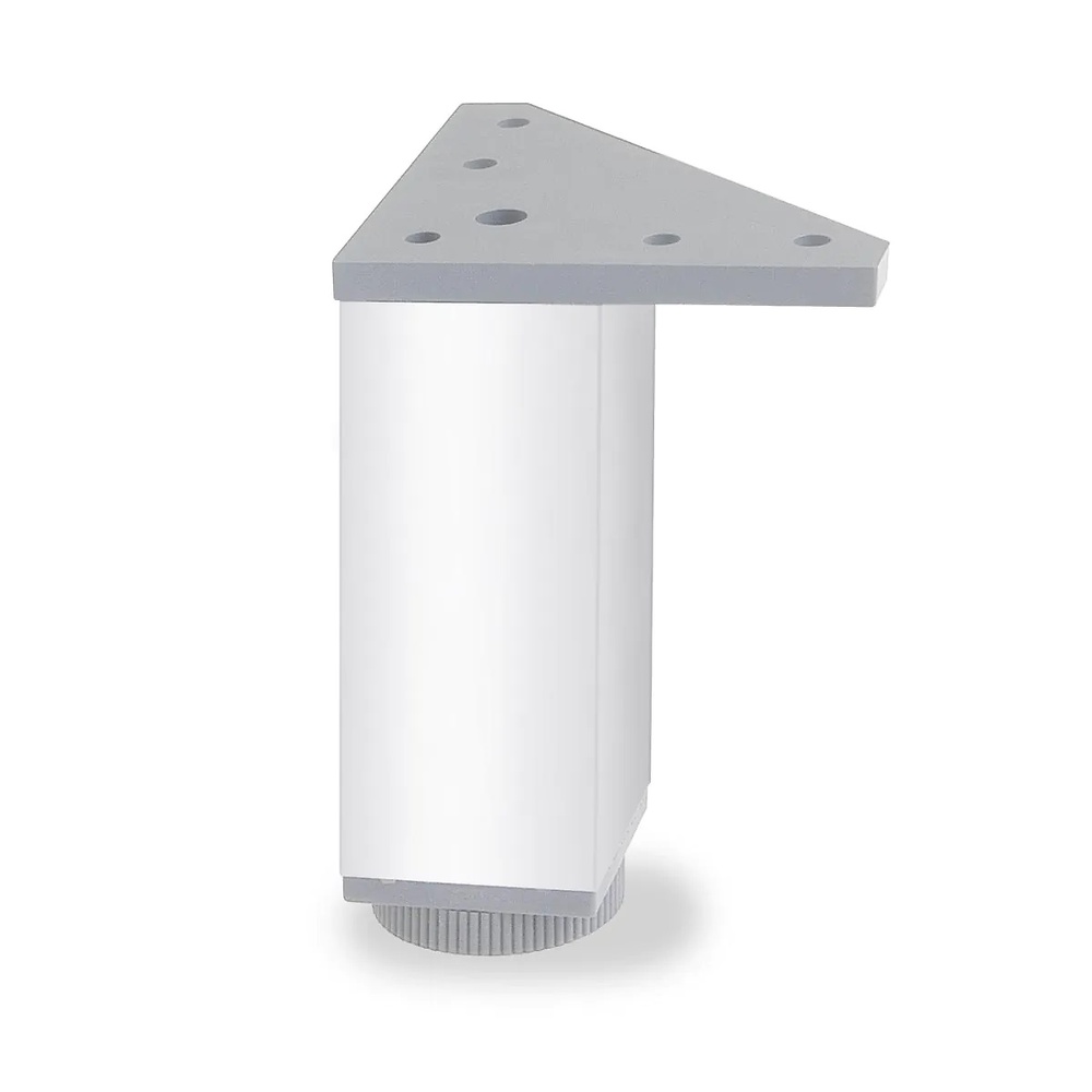 PATA ALUMINIO/ABS 40X40MM REGULABLE PARA MUEBLE PAULA ALUMINIO BRILLO ALUMINIO 80 mm 4unid 100 mm 4unid ALUMINIO ALUMINIO BRILLO 150 mm 4unid ALUMINIO ALUMINIO BRILLO 