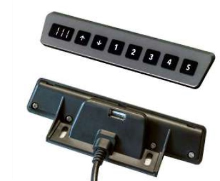 PATA MESA ELEVADORA E-MORE 2 MOTORES TQD REMOTO 2 SEGMENTOS 
