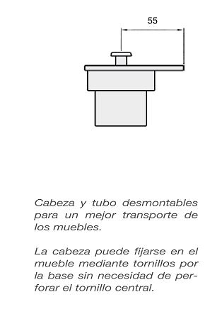 PATAS PARA MUEBLE KIT 