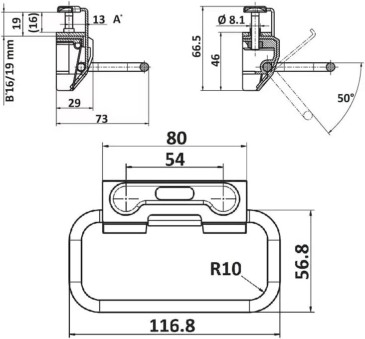 PEDAL EXPULSOR APERTURA PUERTA VS ENVI KICK 
