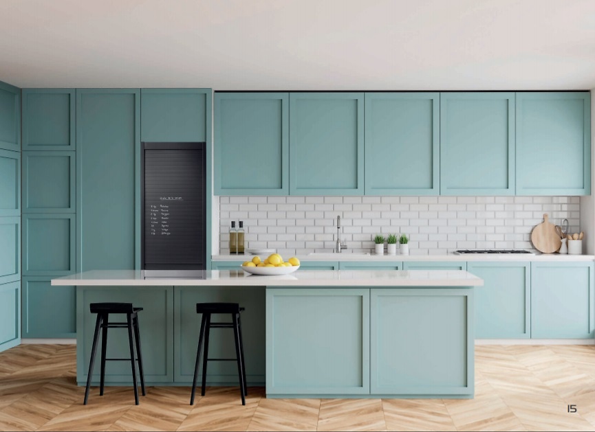 PERSIANA PVC BASICA COSTADO MUEBLE 16 MM 