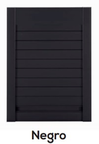 PERSIANA PVC Z-SMARTLIFT COSTADO MUEBLE 16 MM NEGRO NEGRO ALUMINIO REAL 1500 600 16mm Z-SMARTLIFT 1500 16mm 900 NEGRO NEGRO ALUMINIO REAL Z-SMARTLIFT 