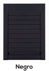 PERSIANA PVC Z-SMARTLIFT COSTADO MUEBLE 16 MM NEGRO NEGRO ALUMINIO REAL 1500 600 16mm Z-SMARTLIFT NEGRO NEGRO ALUMINIO REAL 1500 900 16mm Z-SMARTLIFT 