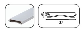 PERSIANA PVC Z-SMARTLIFT COSTADO MUEBLE 19 MM 