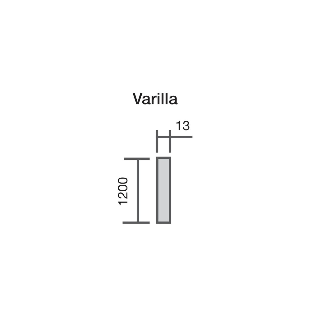 PINO FALLEBA DE VARILLAS LATON BRILLO CUERPO FALLEBA ZAMAK-ACERO LATON BRILLO VARILLA 1200 MM ZAMAK-ACERO 