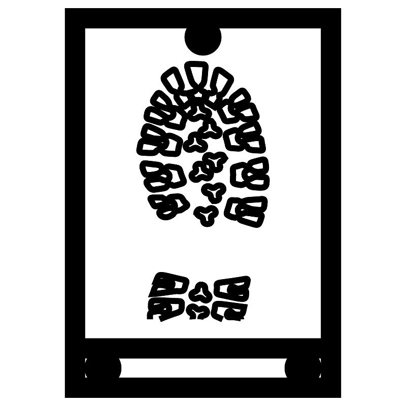 PLACA PISA PUERTA PLP10 148x98mm 