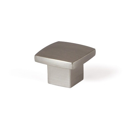 POMO MOD. DOLMEN ZAMAK EFECTO INOX 19 MM 25X25 MM 