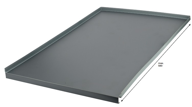 PROTECTOR FONDO BASE MUEBLE FREGADERO ALUMINIO ANTRACITA 