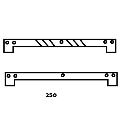 REGLETA ESCURREPLATO ECR06 BLANCO 