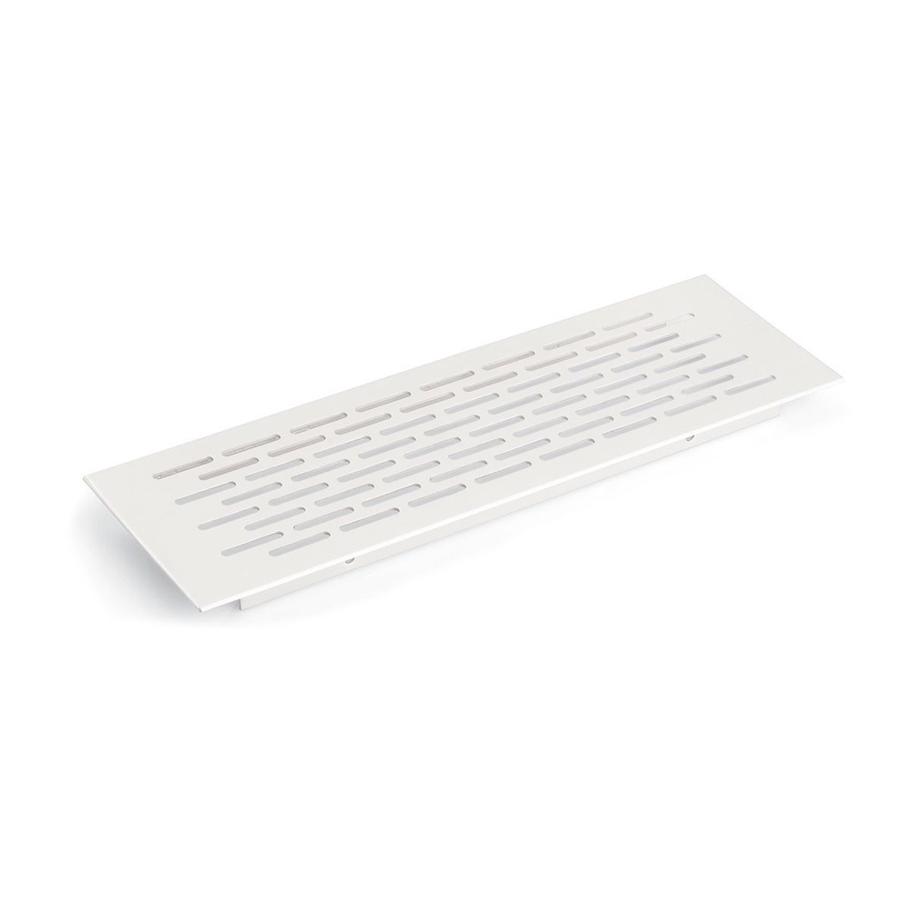 REJILLA VENTILACION ZOCALO BLANCO 190X60MM ALUMINIO 225X70MM 2 UNID. 2 UNID. 415X60MM 450X70MM ALUMINIO BLANCO 