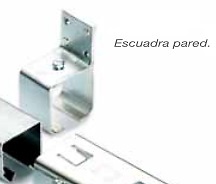 SISTEMA PERFIL K150/300 KG ZINCADO ESCUADRA PARED 5000 MM 