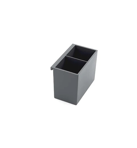 SISTEMA TRIGA SLIM ESTANTE COLGANTE PARED NEGRO MATE NEGRO MATE PORTACUBIERTOS ** 10 MM 130 MM 70 MM 