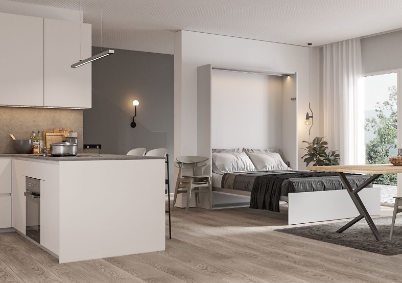 SOMIER CAMA ABATIBLE ELECTRICO ALADINO ELEKTRA VERTICAL 
