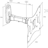 SOPORTE TV LCD STV02 17