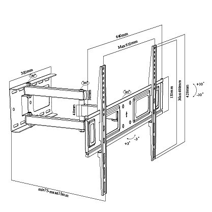 SOPORTE TV LCD STV07 30