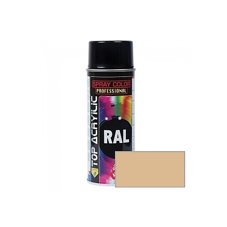 SPRAY PINTURA ACRILICO CARTA RAL RAL 1001 BEIGE 400 ML 