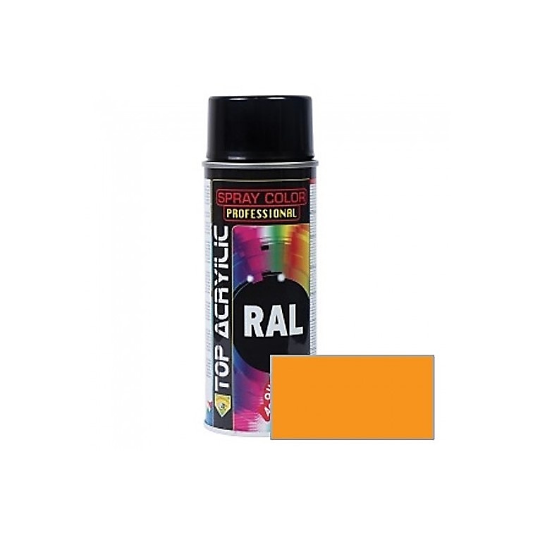 SPRAY PINTURA ACRILICO CARTA RAL RAL 1007 AMARILLO CROMO 400 ML 