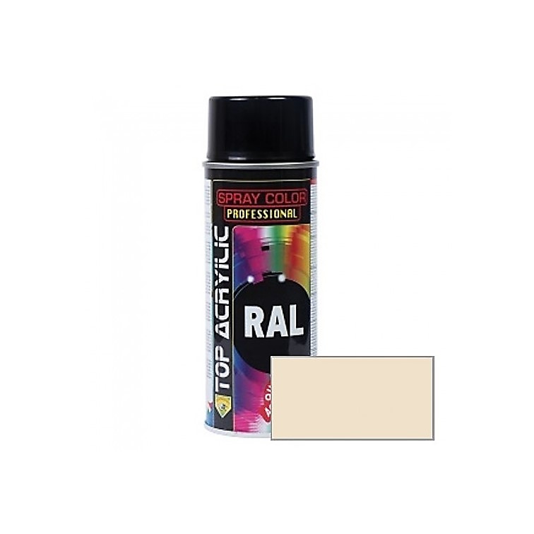 SPRAY PINTURA ACRILICO CARTA RAL RAL 1013 BLANCO PERLA 400 ML 