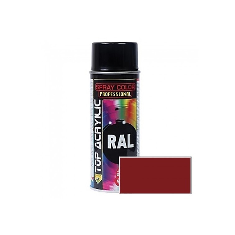 SPRAY PINTURA ACRILICO CARTA RAL RAL 3009 ROJO OXIDO 400 ML 