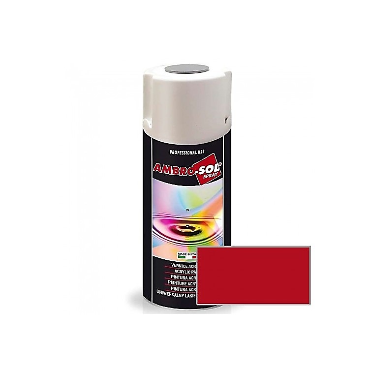 SPRAY PINTURA ACRILICO CARTA RAL RAL 3013 ROJO TOMATE 400 ML 