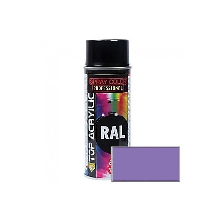 SPRAY PINTURA ACRILICO CARTA RAL RAL 4005 LILA AZULADO 400 ML 