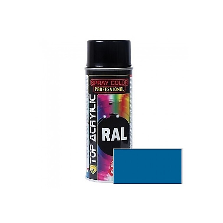 SPRAY PINTURA ACRILICO CARTA RAL RAL 5009 AZUL AZUR 400 ML 