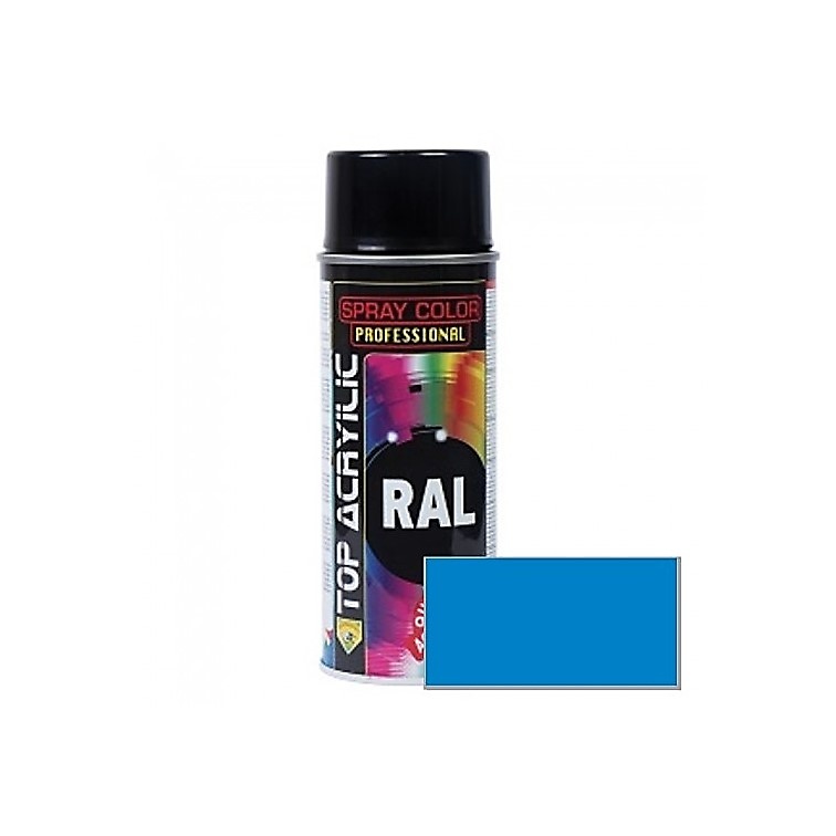 SPRAY PINTURA ACRILICO CARTA RAL RAL 5015 AZUL CELESTE 400 ML 400 ML RAL 5017 AZUL TRAFICO 