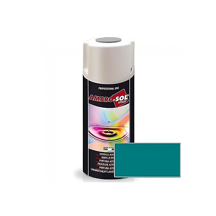 SPRAY PINTURA ACRILICO CARTA RAL RAL 5021 AZUL AGUA 400 ML 