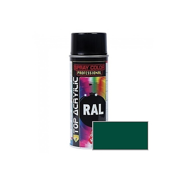 SPRAY PINTURA ACRILICO CARTA RAL RAL 6005 VERDE MUSGO 400 ML 