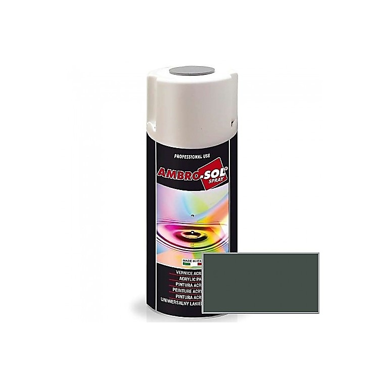 SPRAY PINTURA ACRILICO CARTA RAL RAL 7010 GRIS LONA 400 ML 