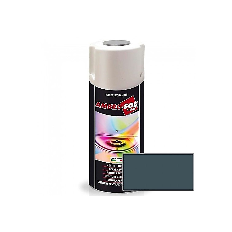 SPRAY PINTURA ACRILICO CARTA RAL RAL 7011 GRIS HIERRO 400 ML 