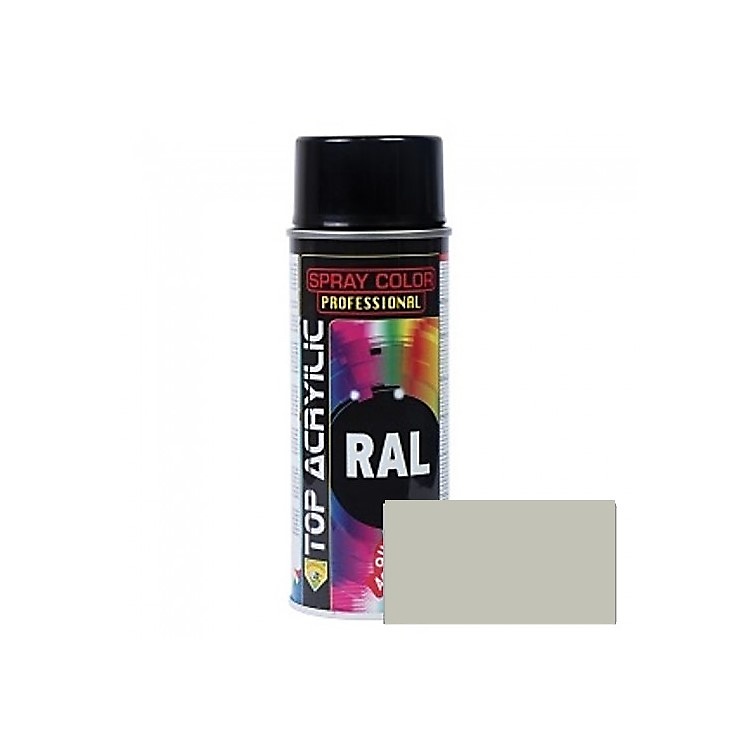 SPRAY PINTURA ACRILICO CARTA RAL RAL 7044 GRIS SEDA 400 ML 