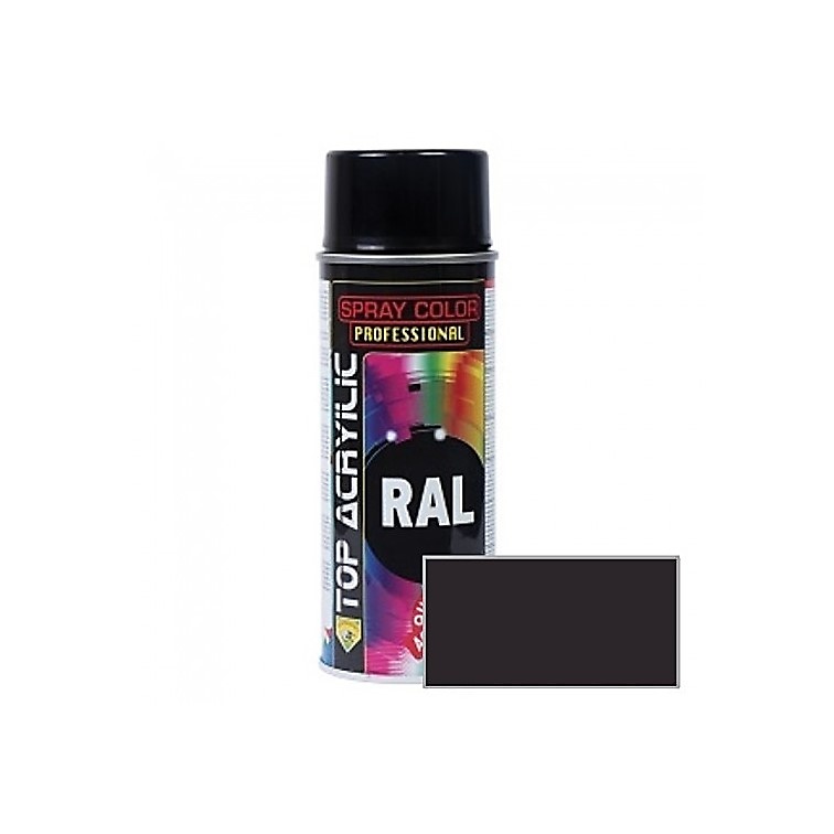 SPRAY PINTURA ACRILICO CARTA RAL RAL 8019 MARRON GRISACEO 400 ML 