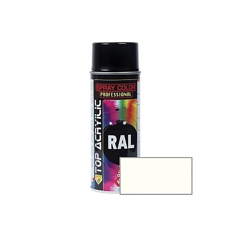 SPRAY PINTURA ACRILICO CARTA RAL RAL 9003 BLANCO SEÑAL 400 ML 