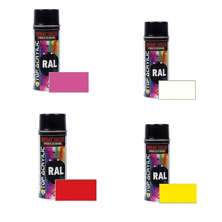 SPRAY PINTURA ACRILICO CARTA RAL 