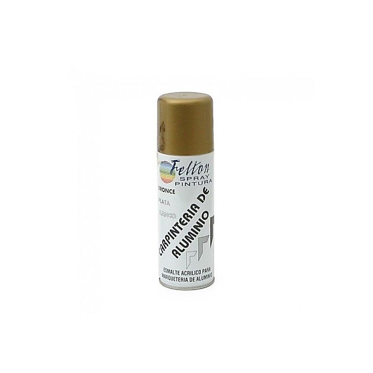 SPRAY PINTURA ACRILICOS ALUMINIO BRONCE ESMALTE 200 ML 