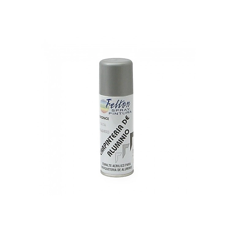 SPRAY PINTURA ACRILICOS ALUMINIO PLATA ESMALTE 200 ML 