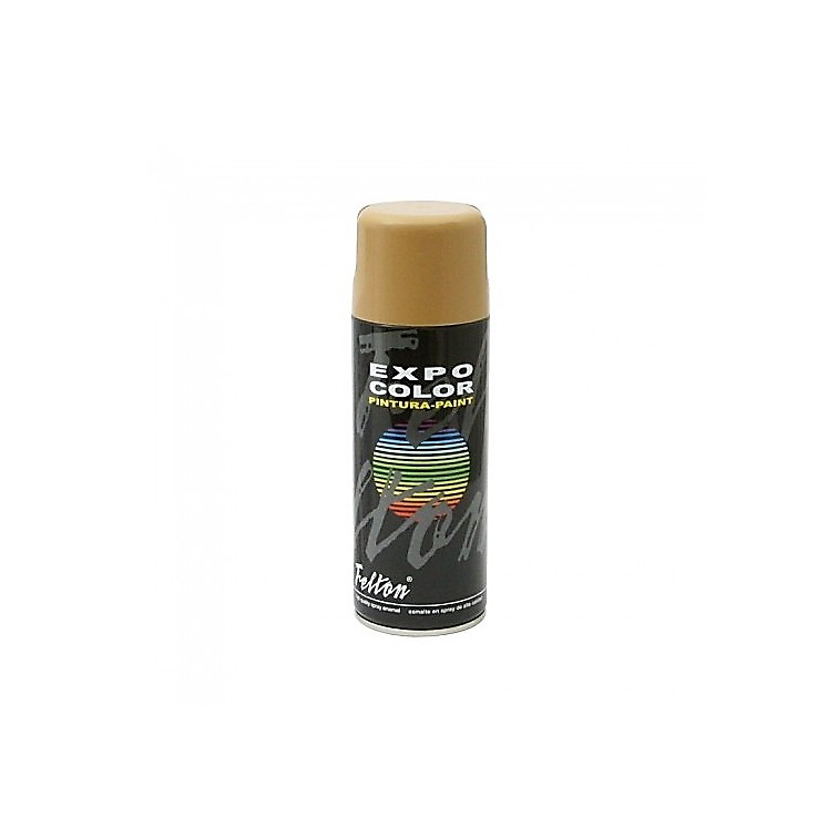 SPRAY PINTURA ACRILICOS MARRON EXCAVADORAS ESMALTE 400 ML 