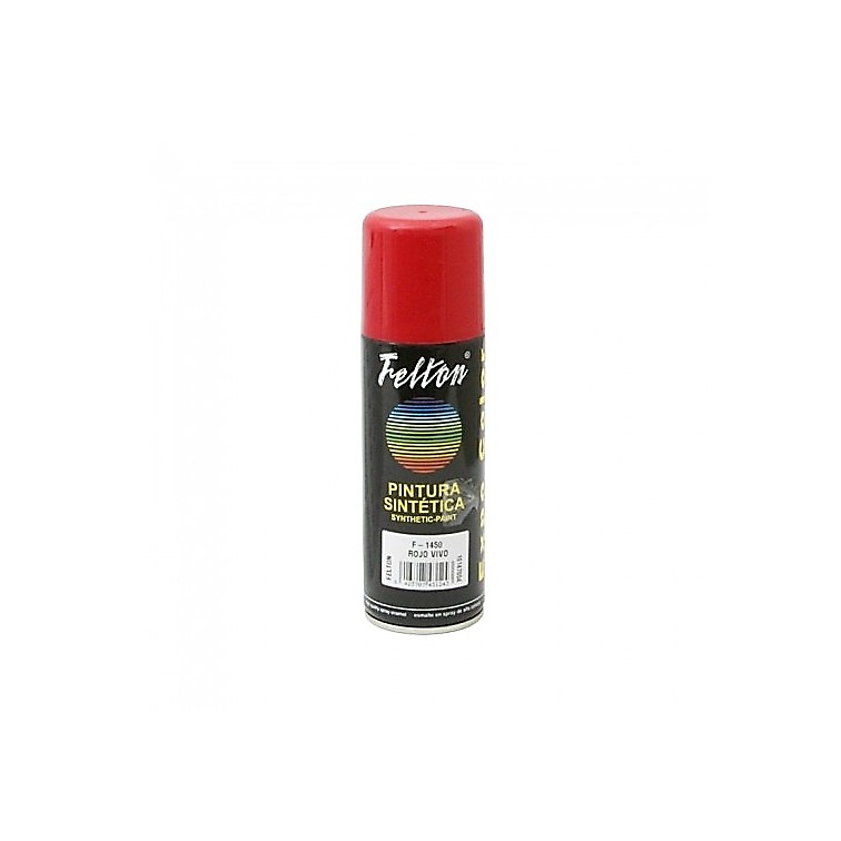 SPRAY PINTURA ACRILICOS ROJO VIVO ESMALTE 200 ML 