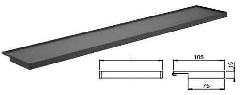SYSTEMA MODULABLE DECORATIVO NEGRO MATE LED A 24 V NEGRO MATE PARA PERFILES SYSTEMA (Para colocar en recibidores, salones, dormitorios, cocinas, baños, etc...) El perfil Systema junto a la balda Meta crea un acogedor ambiente gracias a la iluminación indirecta superior e inferior. BALDA META 988MM BALDA META 1988MM NEGRO MATE PARA PERFILES SYSTEMA (Para colocar en recibidores, salones, dormitorios, cocinas, baños, etc...) El perfil Systema junto a la balda Meta crea un acogedor ambiente gracias a la iluminación indirecta superior e inferior. 