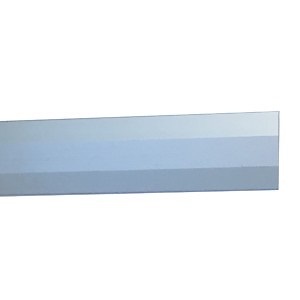 TAPAJUNTAS PLANO ADHESIVO TJ01 830mm PLATA 35 40 830 ALUMINIO 1 