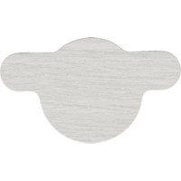 TAPON ADHESIVO PARA TALADRO BISAGRA TPN04 BLANCO 6 35 65 PVC 200 1 35 6 65 BLANCO PVC 